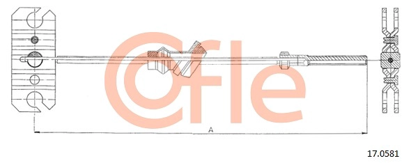 Трос ручника