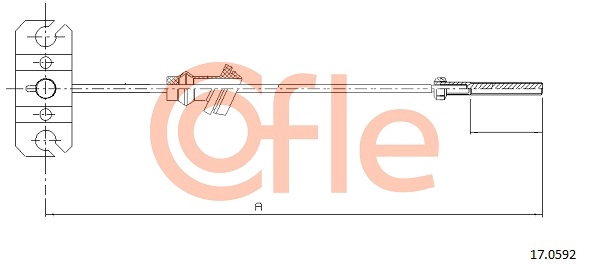 Трос ручника