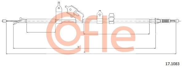 Трос ручника