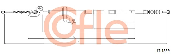 Трос ручника