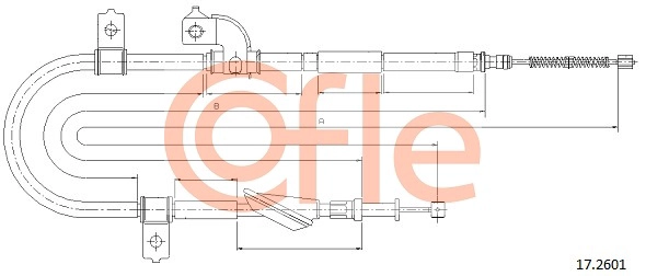 Трос ручника