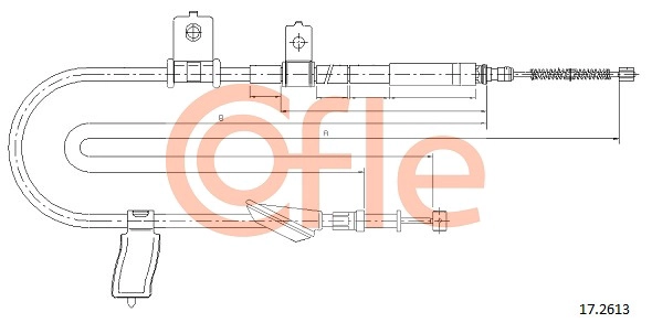 Трос ручника