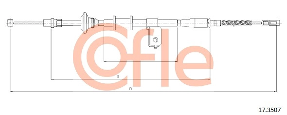 Трос ручника