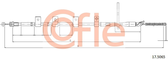 Трос ручника