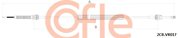 COFLE 92.2CB.VK017 - Трос КПП
