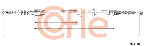 Трос ручника