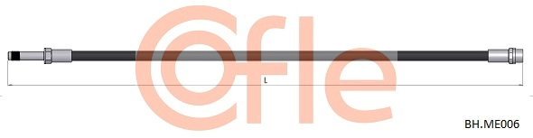 COFLE 92.BH.ME006 - Тормозные шланги