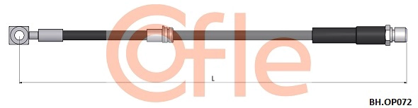 COFLE 92.BH.OP072 - Тормозные шланги