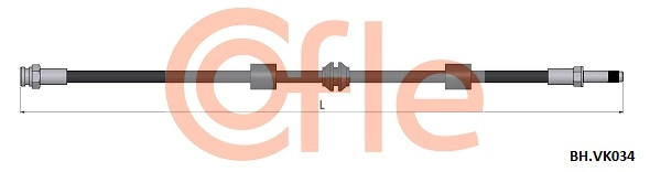 COFLE 92.BH.VK034 - Тормозные шланги