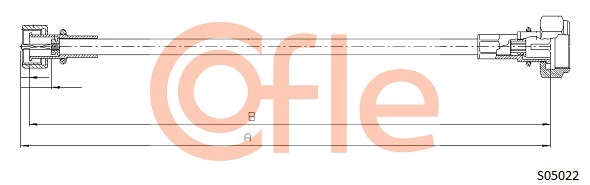 Трос спидометра