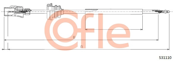 Трос спидометра