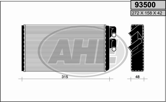 Радиатор печки