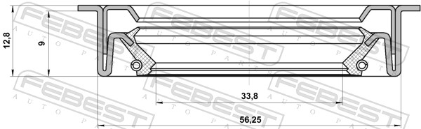 Сальник полуоси