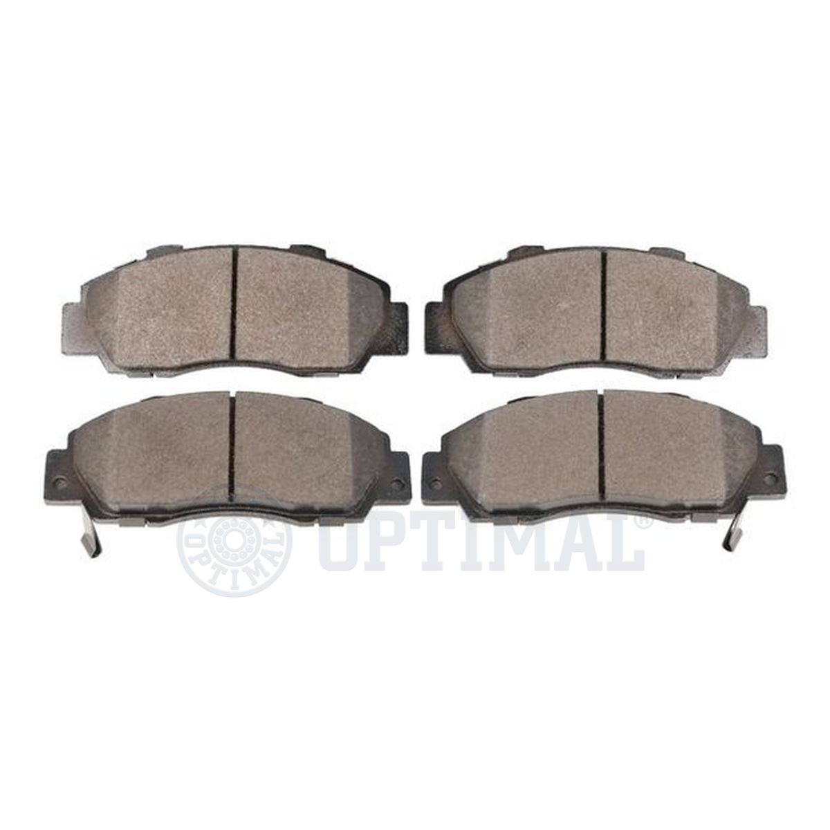 OPTIMAL 9708 - Тормозные колодки 