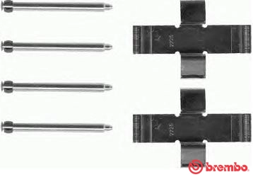 Комплектующие, колодки дискового тормоза PRIME LINE