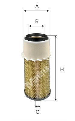 MFILTER A 1066 - Воздушный фильтр