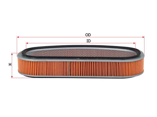 SAKURA AUTOMOTIVE A-1611 - Воздушный фильтр