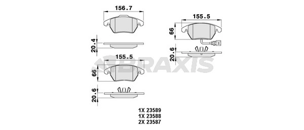 Тормозные колодки 