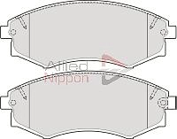 Комплект тормозных колодок, дисковый тормоз ANL Braking