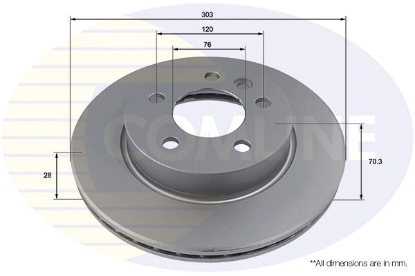 Тормозной диск Comline