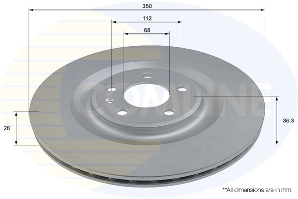 Тормозной диск Comline