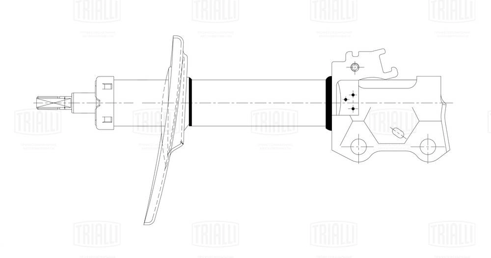 TRIALLI AG 19164 - Амортизатор
