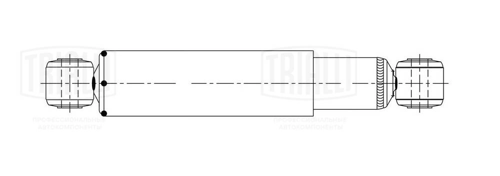 TRIALLI AG 30504 - Амортизатор
