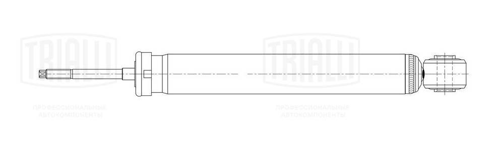 TRIALLI AG 30506 - Амортизатор