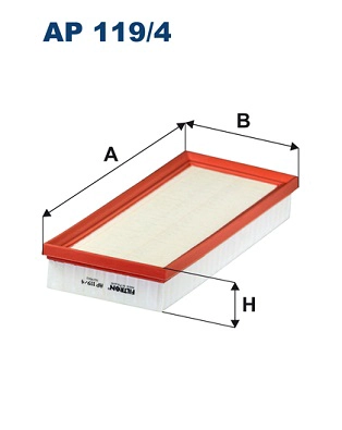FILTRON AP 119/4 - Воздушный фильтр