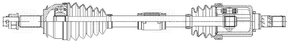 Приводной вал (полуось)