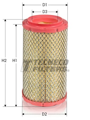 TECNECO FILTERS AR451 - Воздушный фильтр