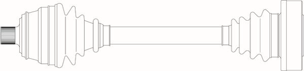 Приводной вал (полуось)
