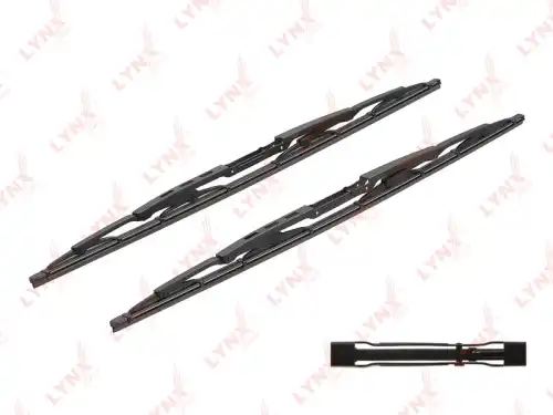 LYNXAUTO 5555lp - Комплект щеток стеклоочистителя (2шт.)