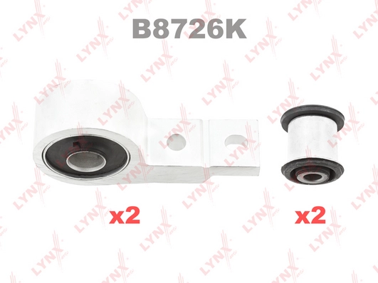 LYNXAUTO B8726K - Подвеска, рычаг независимой подвески колеса KIT