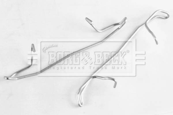 BORG BBK1040 - Ремкомплект тормозных колодок