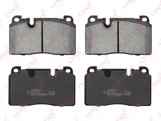 LYNXAUTO BD-1228 - Тормозные колодки 
