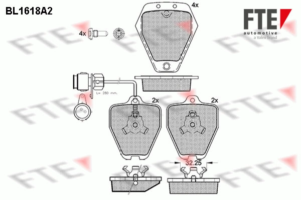 Тормозные колодки 