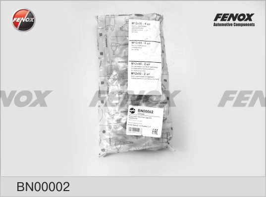 FENOX BN00002 - Болт развала