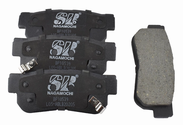 SACHS BP10539 - Тормозные колодки 