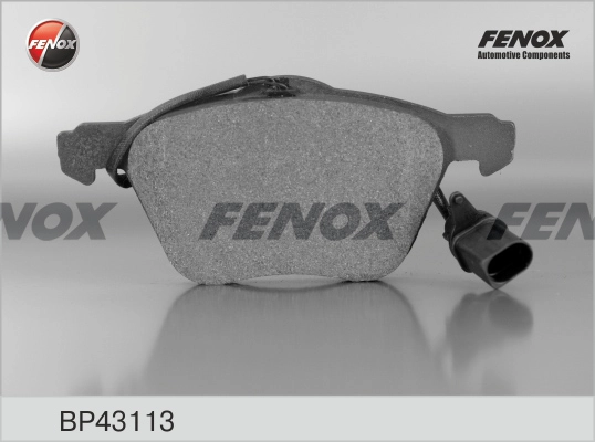 FENOX BP43113 - Тормозные колодки 