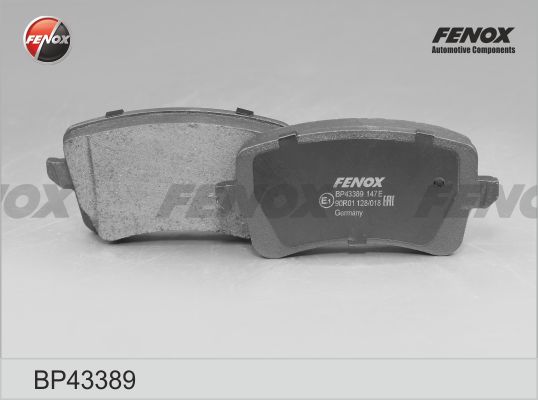 FENOX BP43389 - Тормозные колодки 