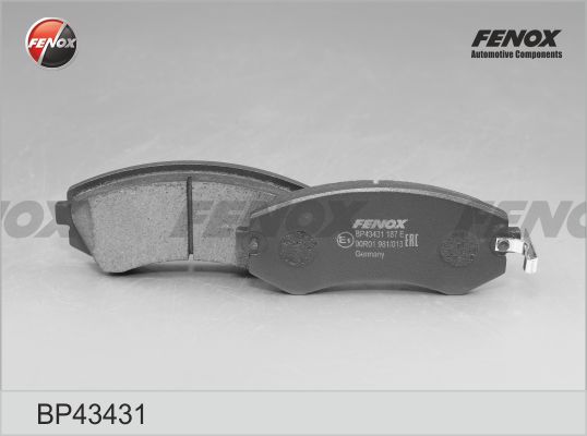 FENOX BP43431 - Тормозные колодки 