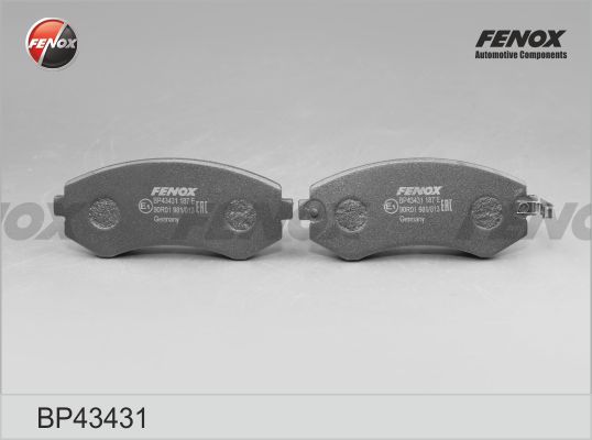 FENOX BP43431 - Тормозные колодки 