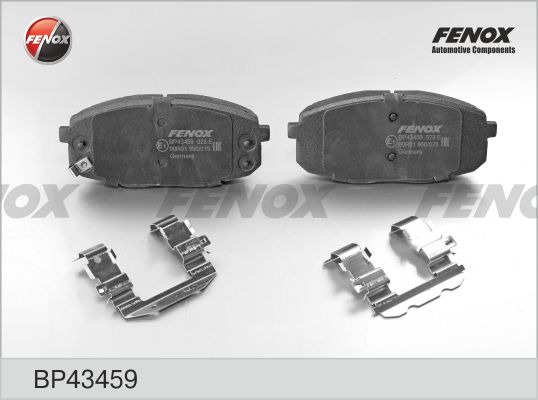 FENOX BP43459 - Тормозные колодки 