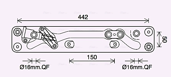 Радиатор АКПП