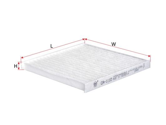 SAKURA AUTOMOTIVE CA-1110 - Салонный фильтр