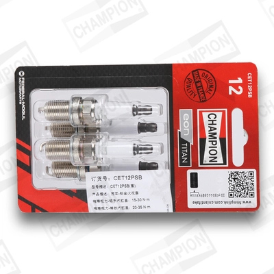 CHAMPION CET12PSB - Свеча зажигания EON TITAN