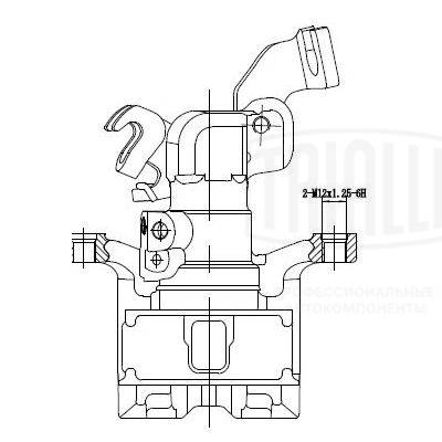 TRIALLI CF 350128 - Тормозной суппорт