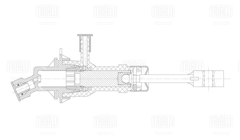 TRIALLI CF 812 - Главный цилиндр сцепления