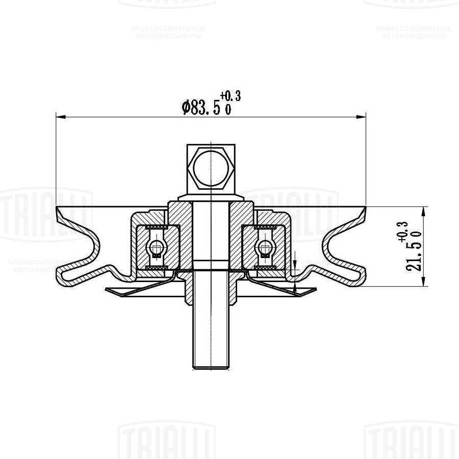 Натяжитель ремня генератора